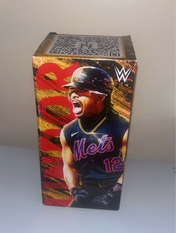 NY Mets Francisco Lindor WWE Bobblehead SGA 2026 - New In Box