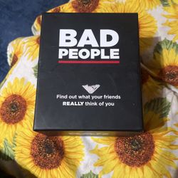 Bad people game