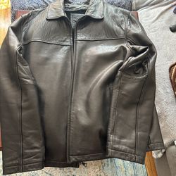 Knoles and carter shop mens leather jacket