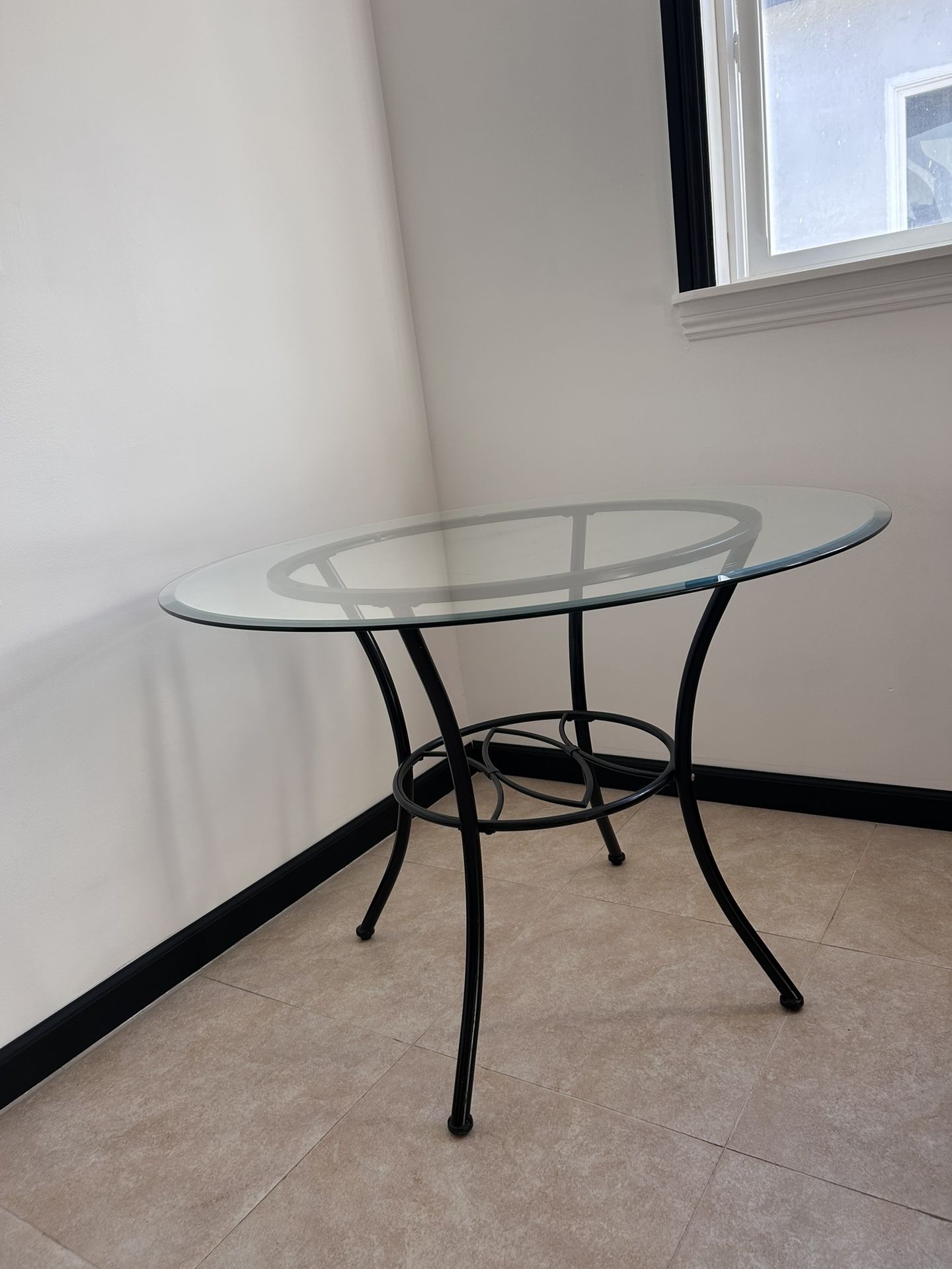 Dining Table With Glass Top