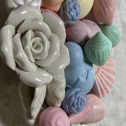 1950’s Vintage & Rare Milk white Limited Edition Candy Dish Or Decorated Soap Dish-those Unique Soap If you want them Will include Them