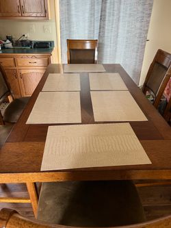 Dining table with 8 chairs