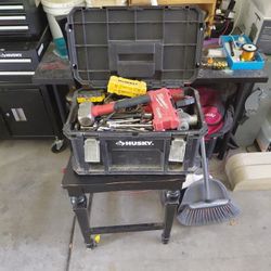 Tool Box Full Of Different Hand Tools