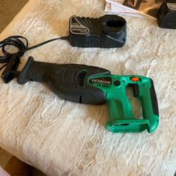 Hitachi Saw All No Battery Has Charger