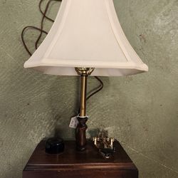 Working telegraph lamp