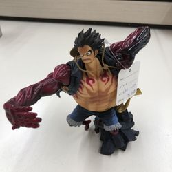 Banpresto Monkey D Luffy Figure, Scultures Big Zoukeiou Special, Gear Fourth (1 Piece), 6.3"