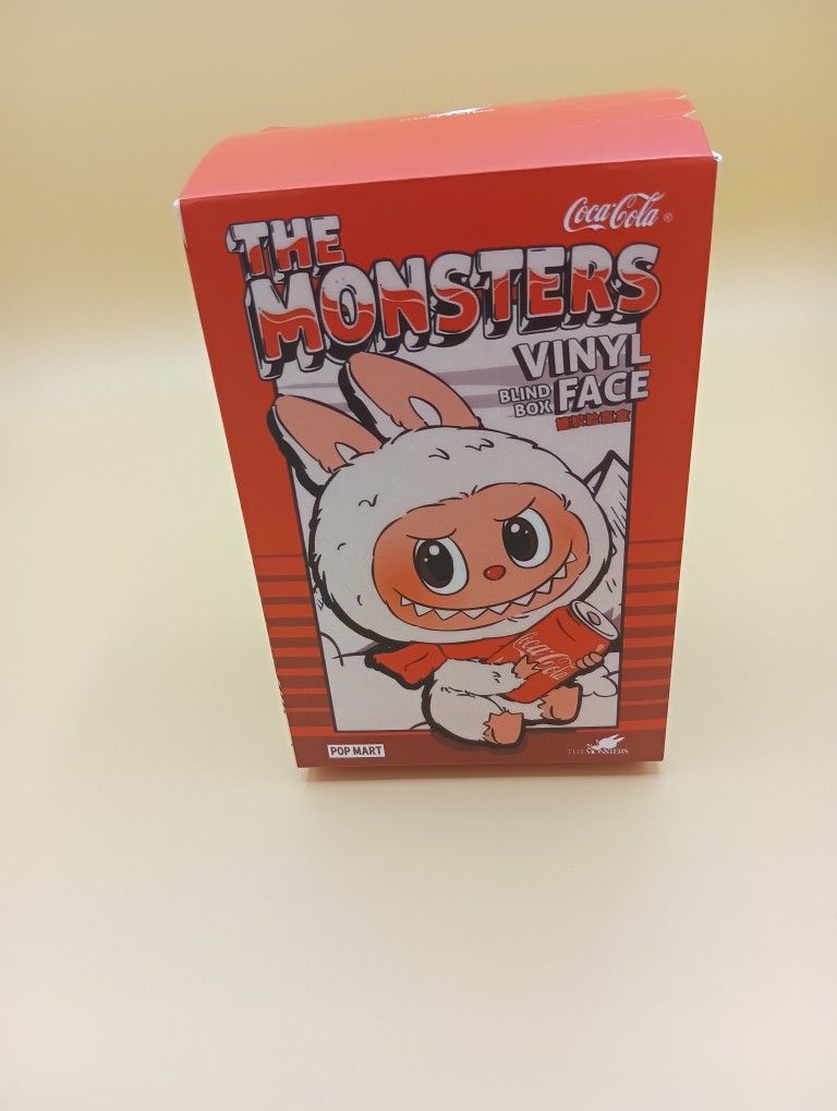 POP MART The Monsters Coca-Cola Vinyl Face Blind Box – Brand New