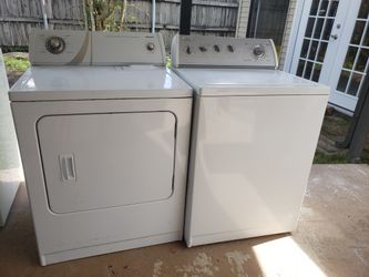 Washer and dryer