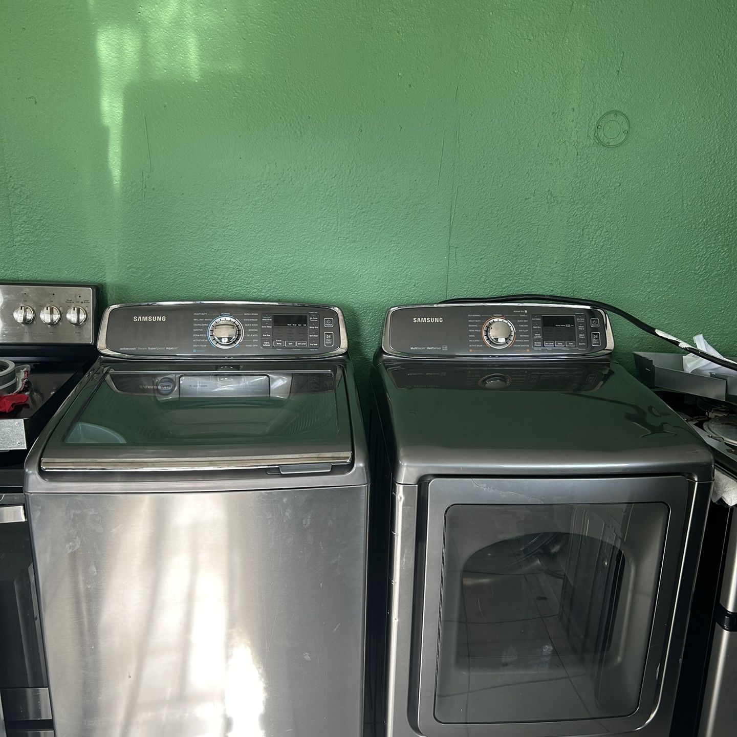 Samsung Washing Machine And Dryer