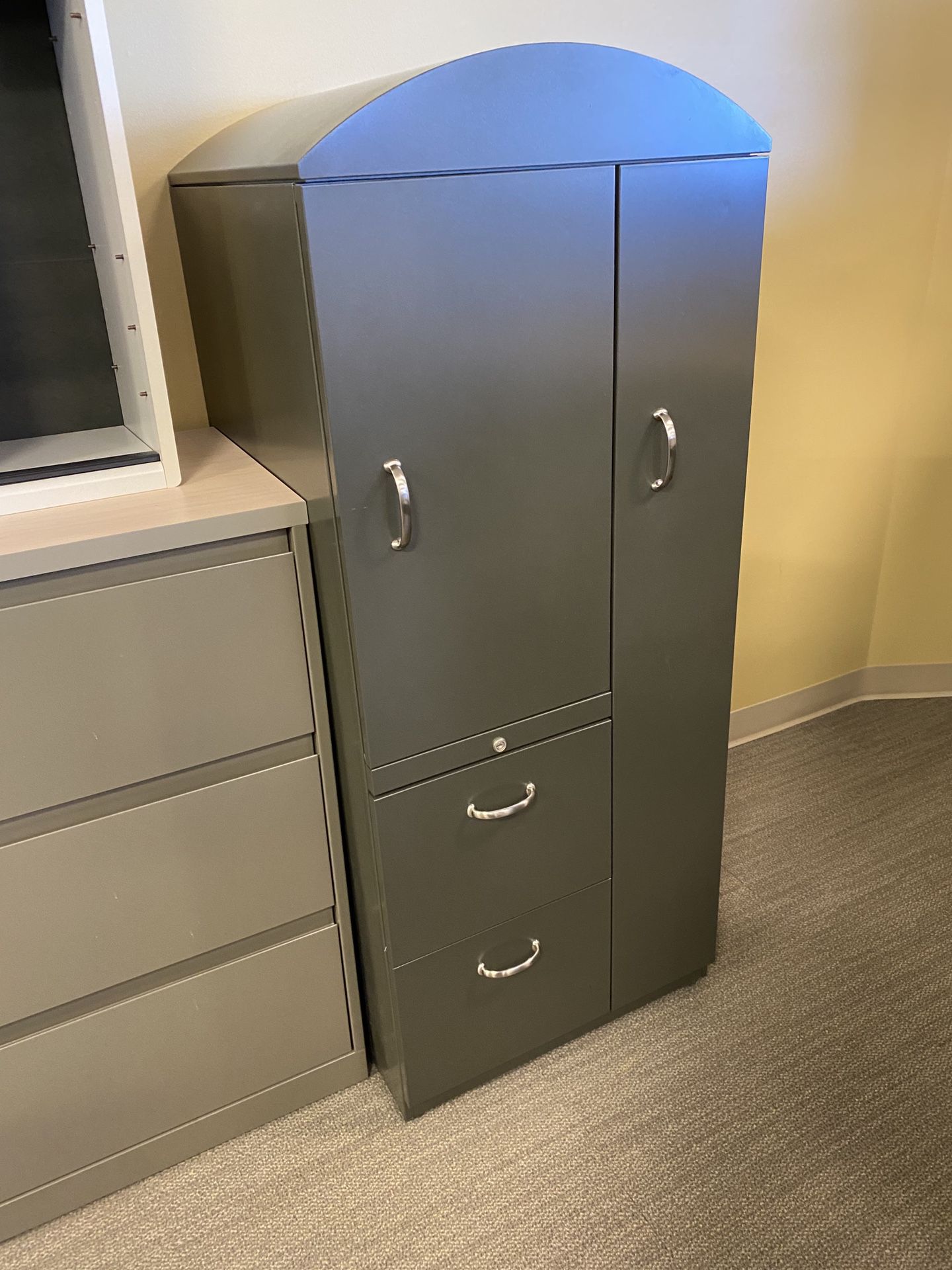 Storage cabinet file locker