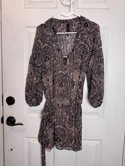 Bellatrix Paisley Print Mini Dress Size M