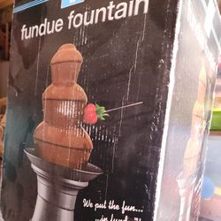 Fondue And Chocolate Fountain