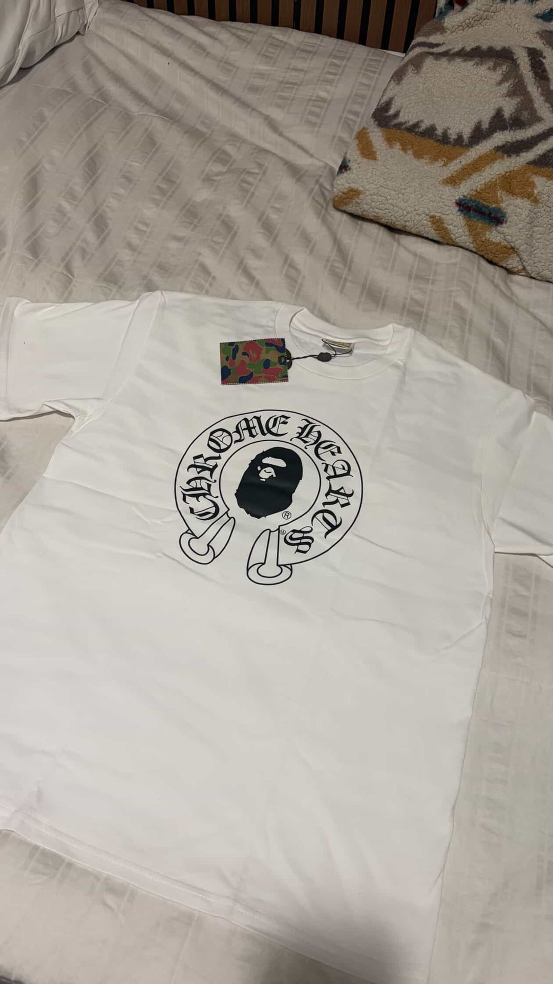 White Chrome Bape Shirt