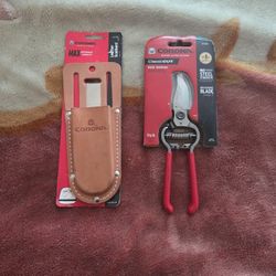 Corona Hand Pruners And Scabbard.