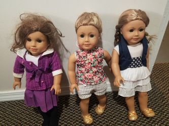 American Girls dolls and accessories