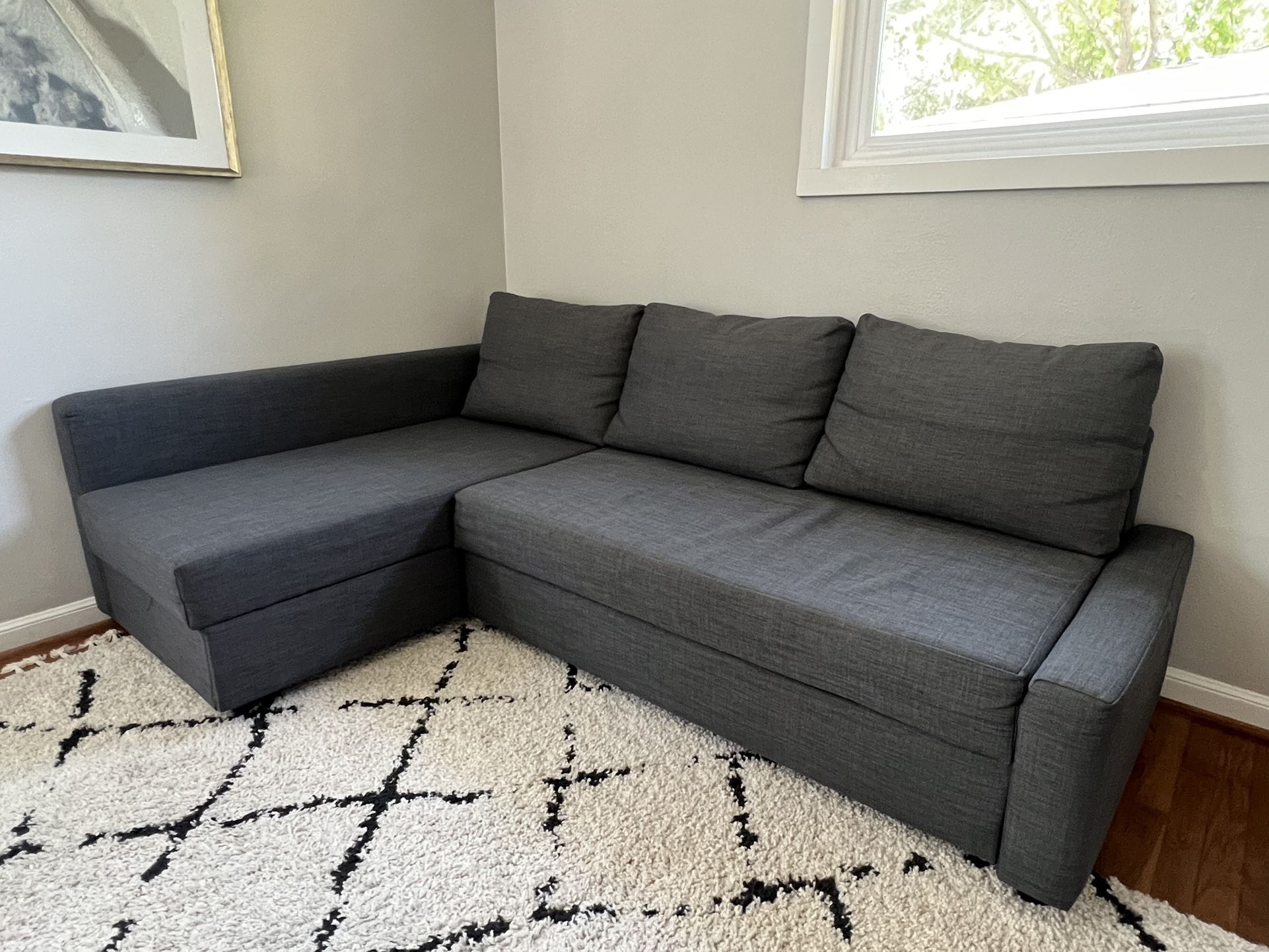 IKEA Couch w/ Futon + Storage 