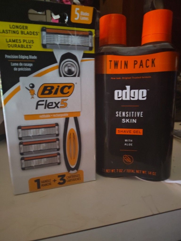 Razor and Shaving Gel  Set