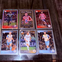 Soccer trading cards
