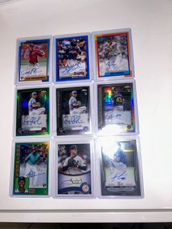 Autographed Baseball Cards Topps