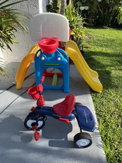 Juego Patio Y Triciclo 