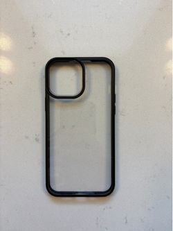 OtterBox Prefix Series Case for iPhone 13 Pro Max & iPhone 12 Pro Max – Black Crystal
