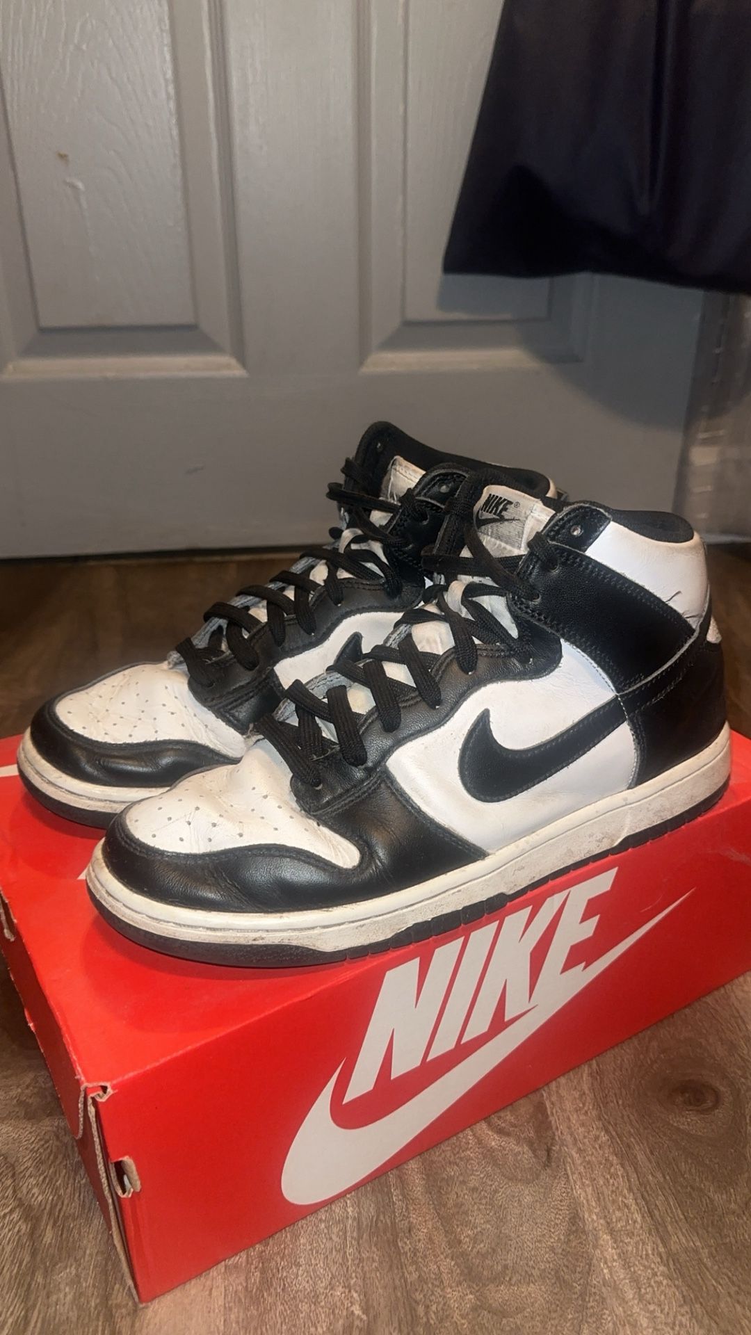 Nike Dunk High Black White Men’s