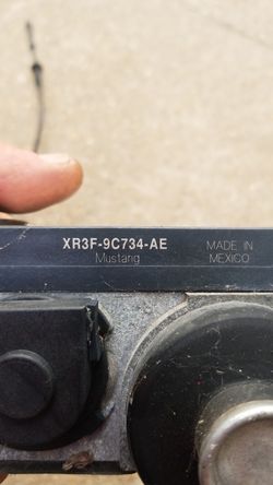 2000 Mustang cruise module