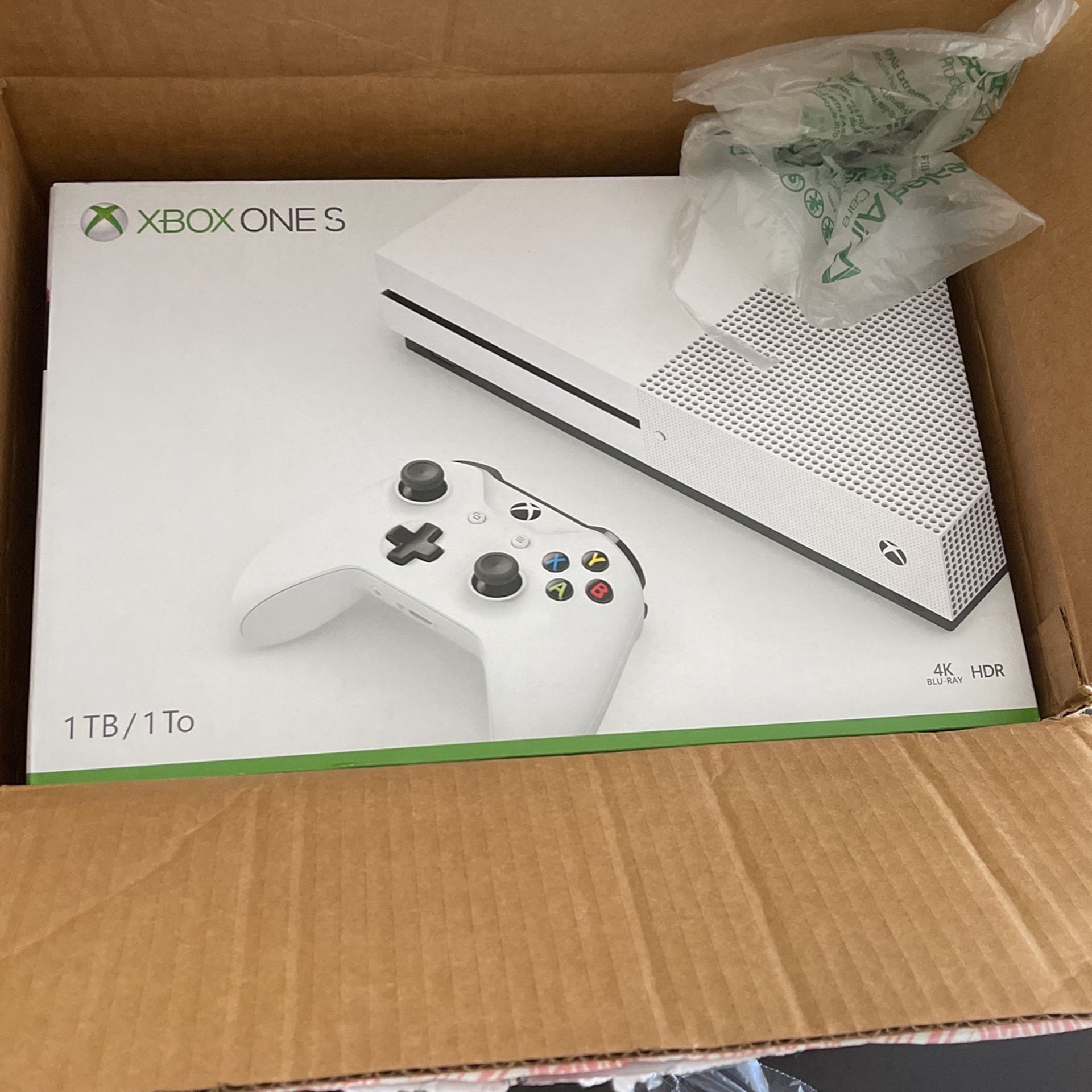 Xbox ONE S Brand New In Box , Never Took It out Purchased 2 By Mistake