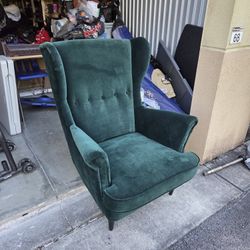 IKEA Darkgreen Chase Chair Needs Cleaning But Good Condition 