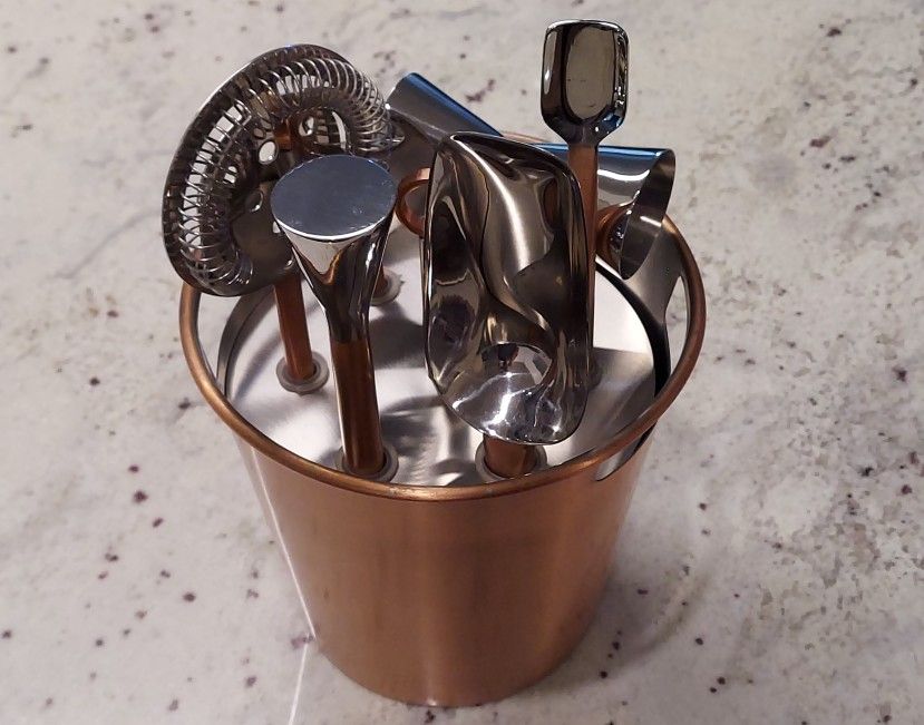 Crate & Barrel Bar Tool Set