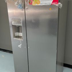36” Frigidaire Side By Side Refrigerator(Stainless Steel)
