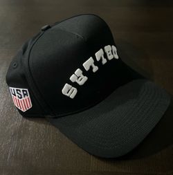 New USMNT Soccer (USD Dallas) - True Brvnd Hat Adjustable Snap-Back Black