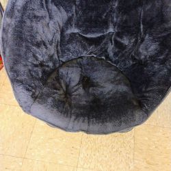 Black Folding Soucer Chair Pickup Only Cash 