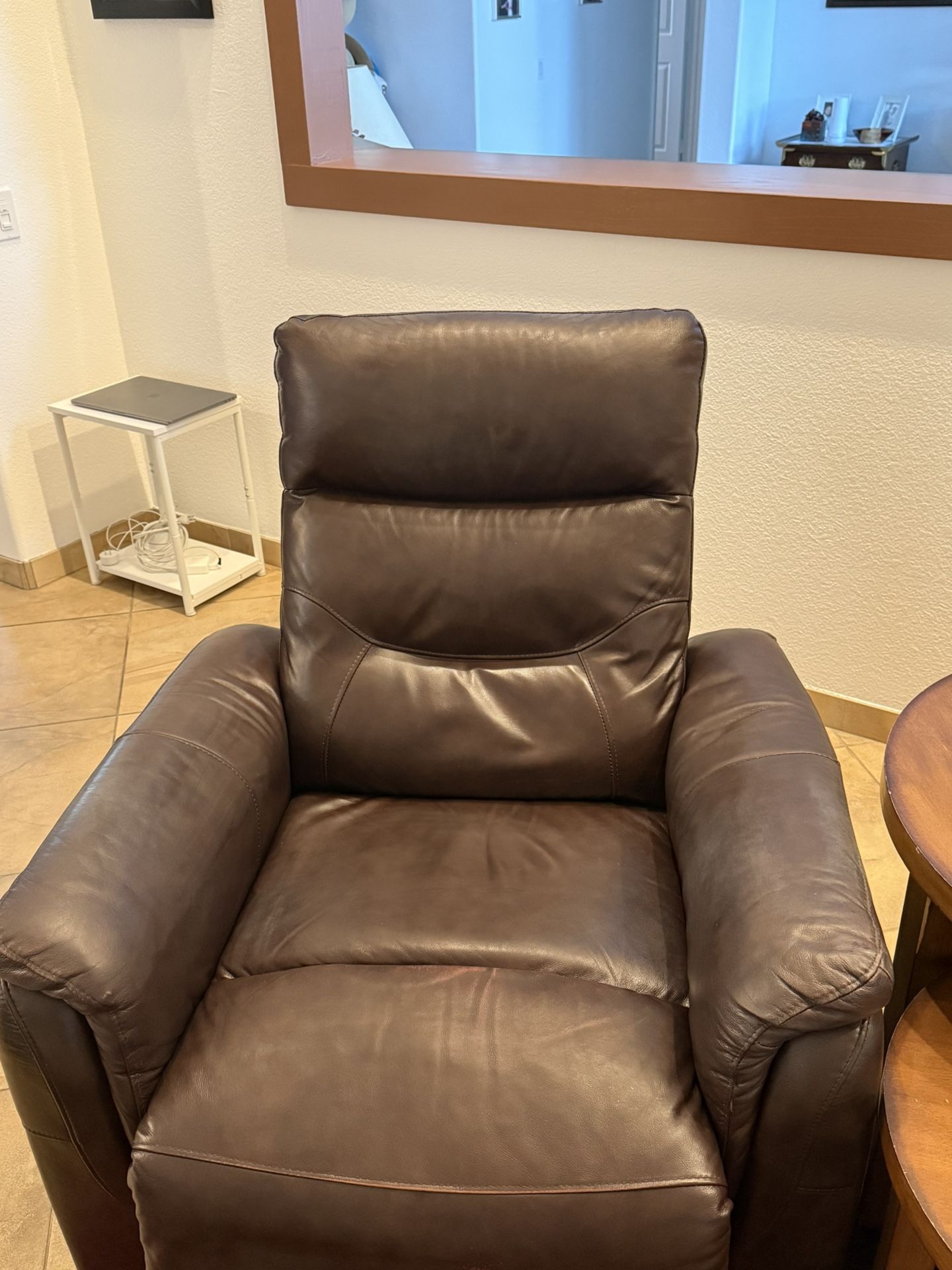 Power Recliner - Leather