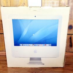 Apple iMac 17" Computer A1208 DVD+R Desktop All In One PC MA590LL/A 2GB SDRAM