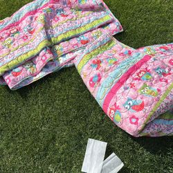 Girls Owl Blankets 