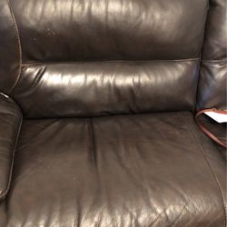 Leather Sofa 