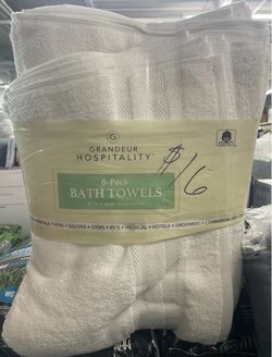 6-pack bath towels