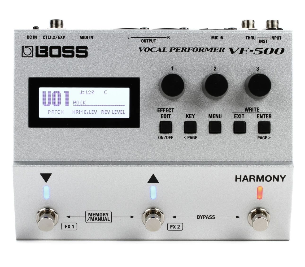 Boss VE-500 Vocal Performer Effects Pedal Great Condition 10/10