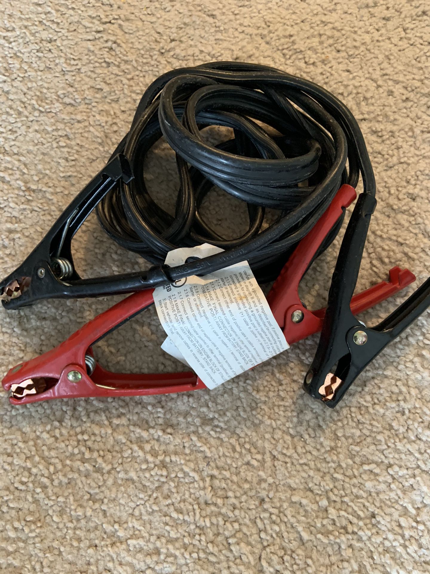 Jumper Cable Heavy Duty 12 ft