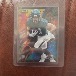 Copper Dejean Topps Finest 2024 Common Oil Spill Refractor 1/20
