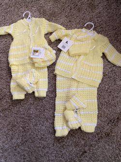 Infant Crochet 4 Piece