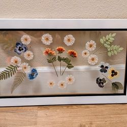 Pressed Flower Picture Frame