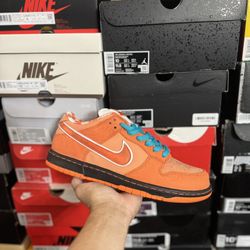 Nike SB Dunk Low Concepts Orange Lobster size 10.5 VNDS