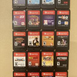 Nintendo Switch Games Please Read Description 