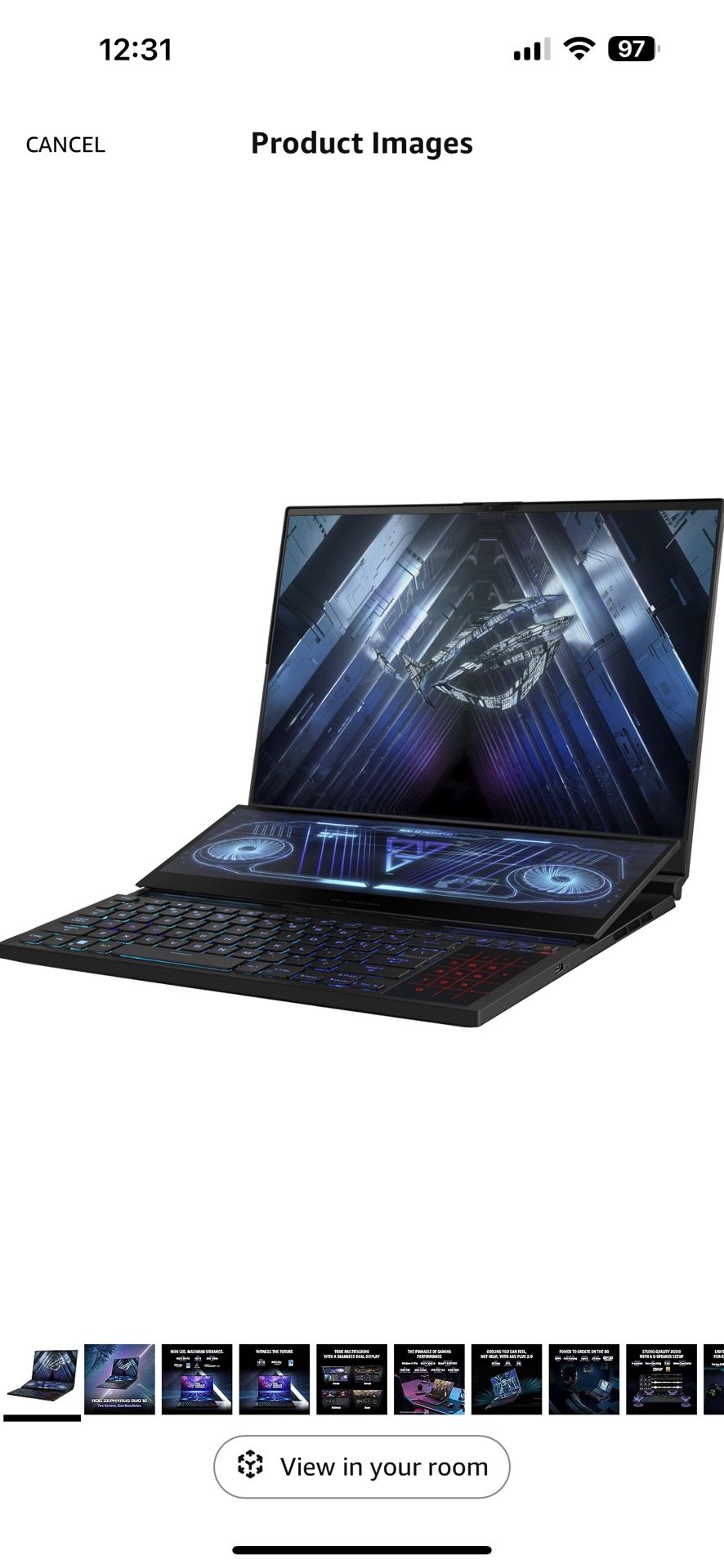 Rog Zephyrus duo 16(2022)