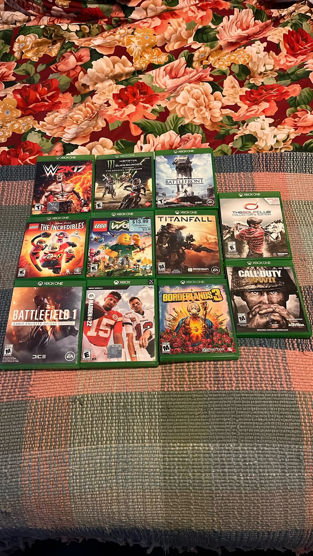 11 Xbox One Game Lot