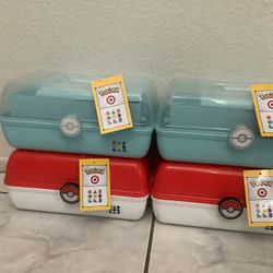 Pokémon makeup caboodle box’s limited edition Pokémon & Target collab. Look At Description.