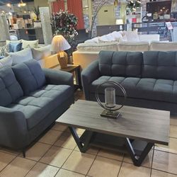 2pc Sofa And Loveseat