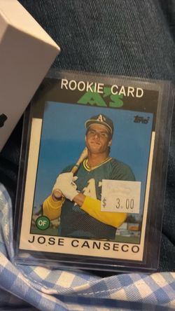 Jose Canseco rookie card topps